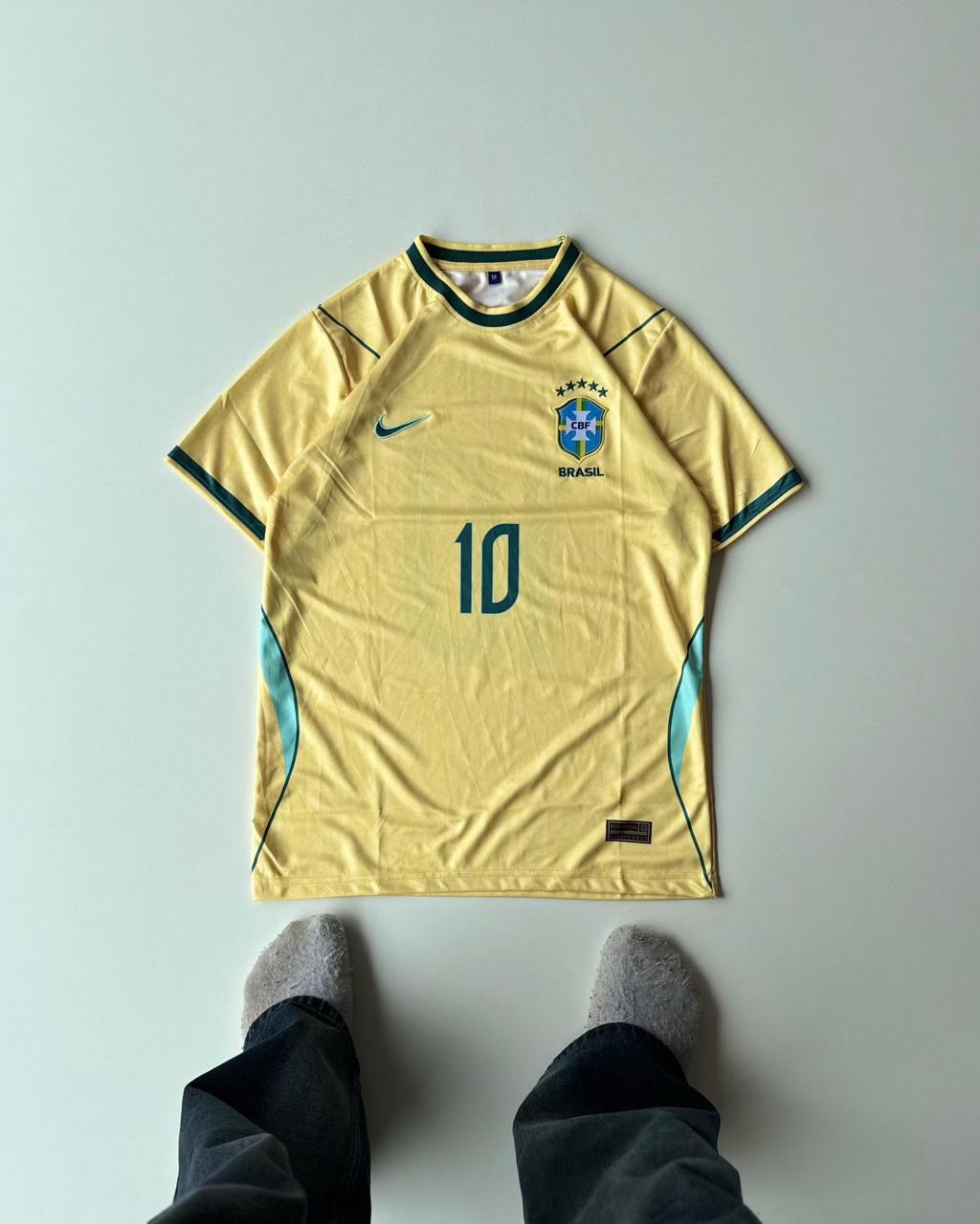 Brazil 2026 World Cup home embroidery premium – Jersey Orbit