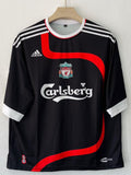 black Adidas Liverpool 2007-2008 third football