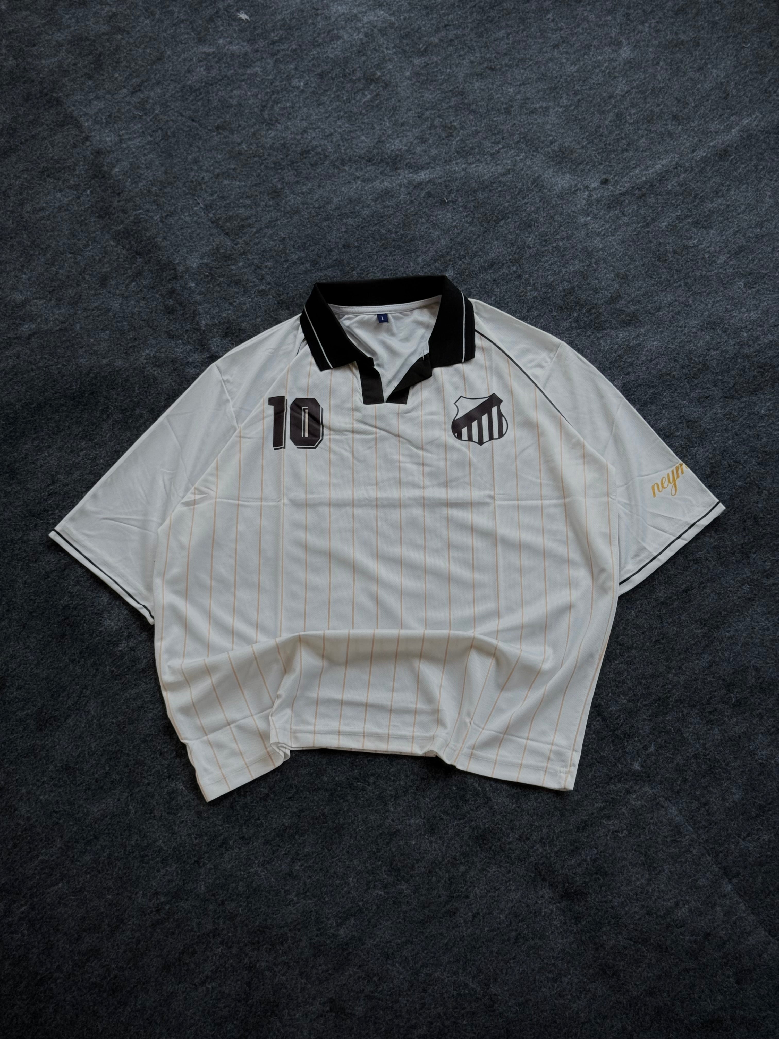 Santos FC Vintage Edition five-sleeve football jersey