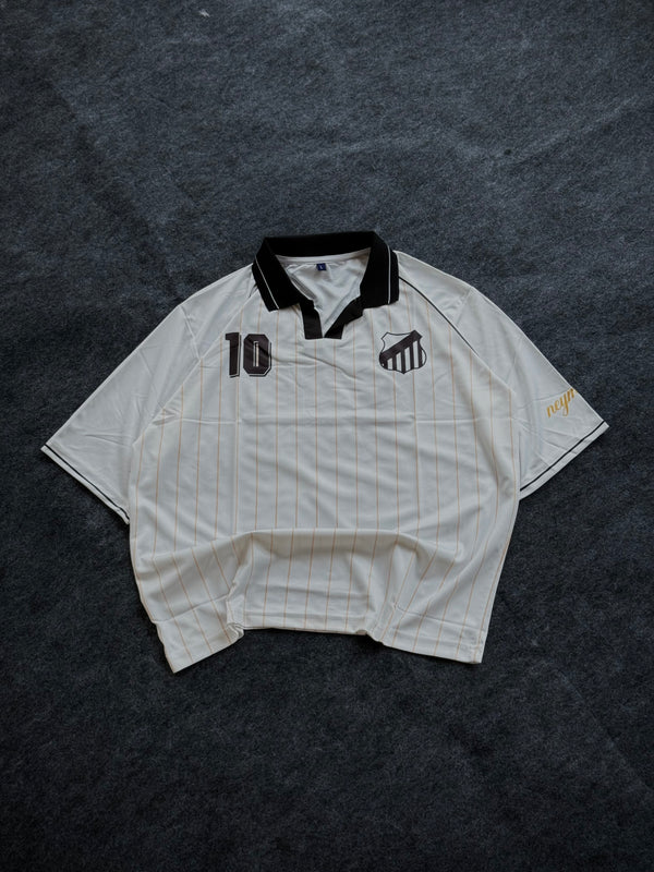 Santos FC Vintage Edition five-sleeve football jersey