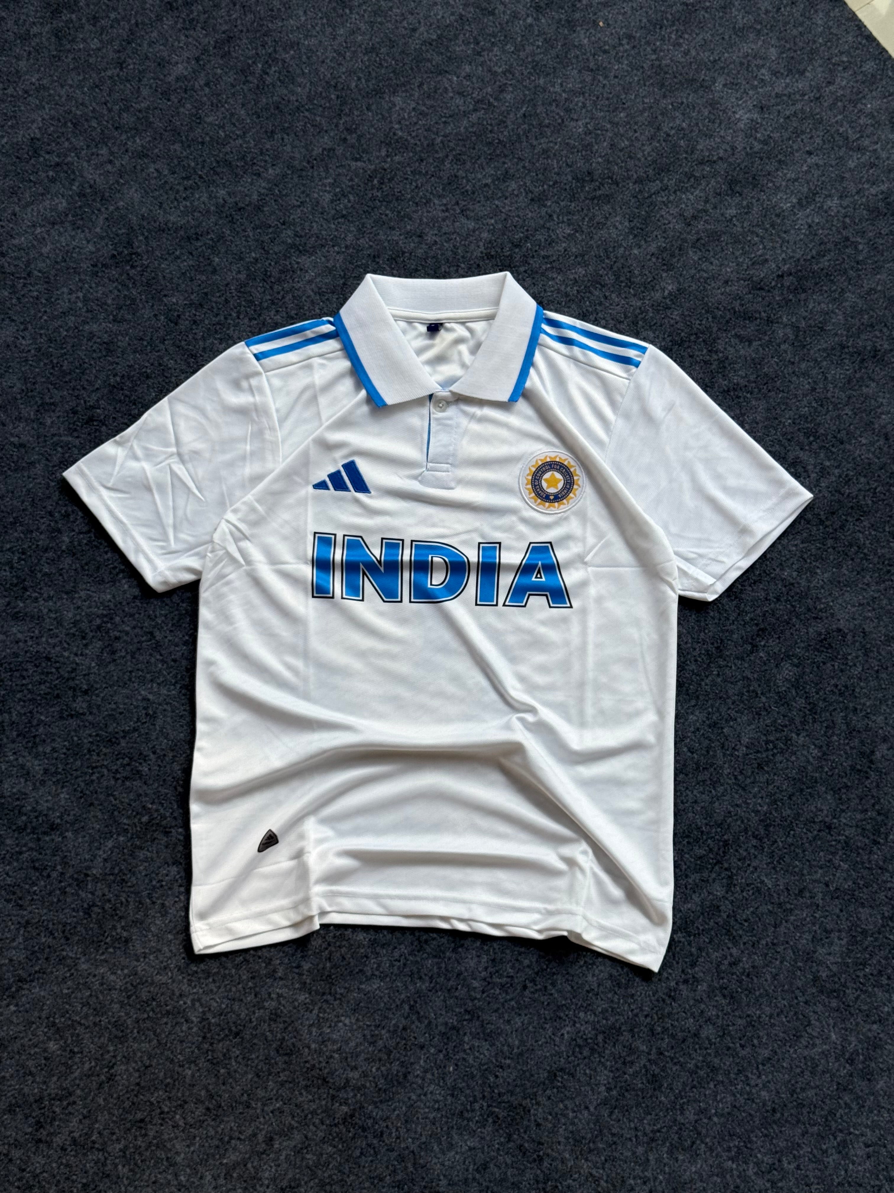 India Test Match Cricket Jersey