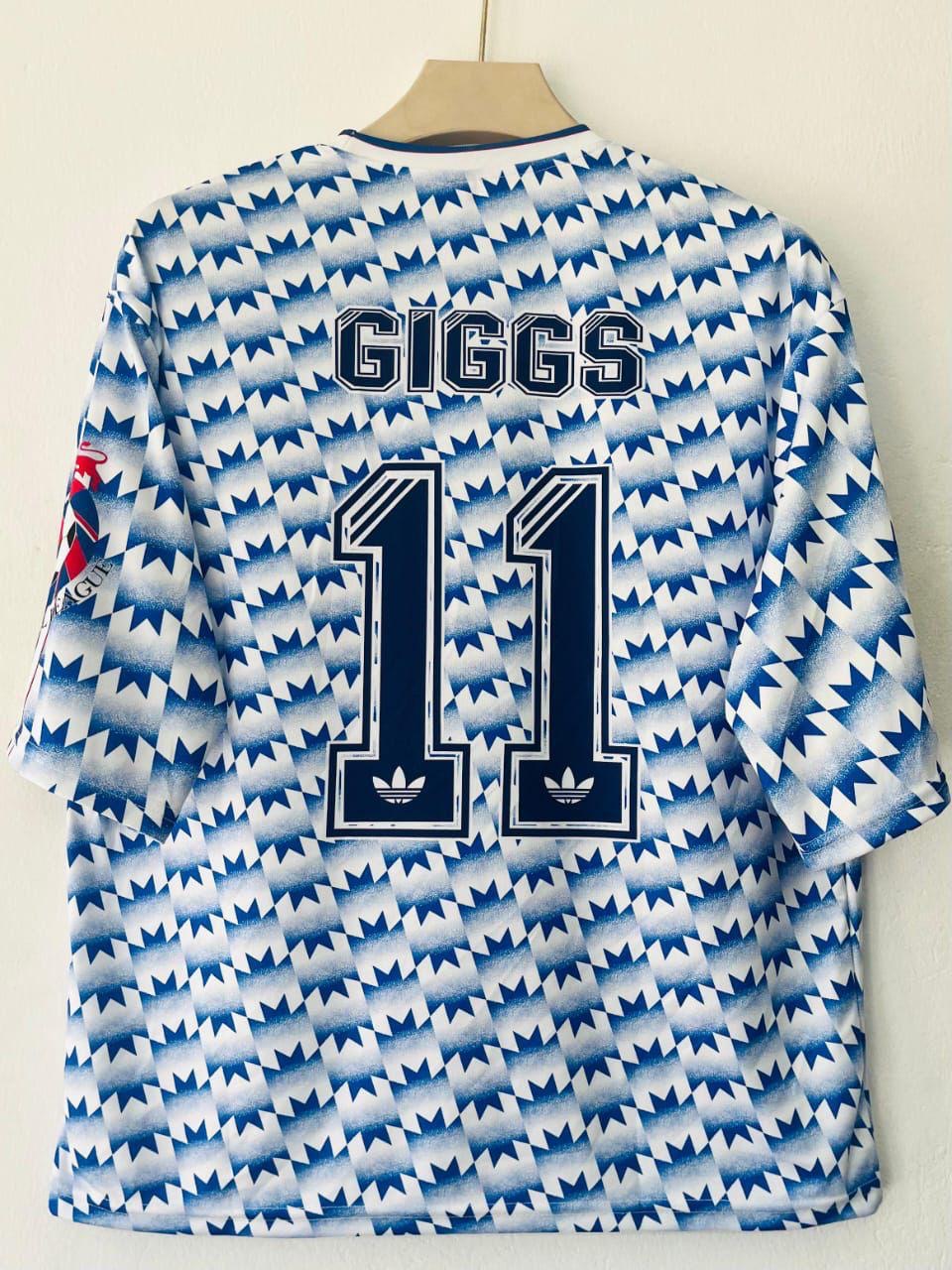 vintage Adidas Manchester United 1990-1992 away