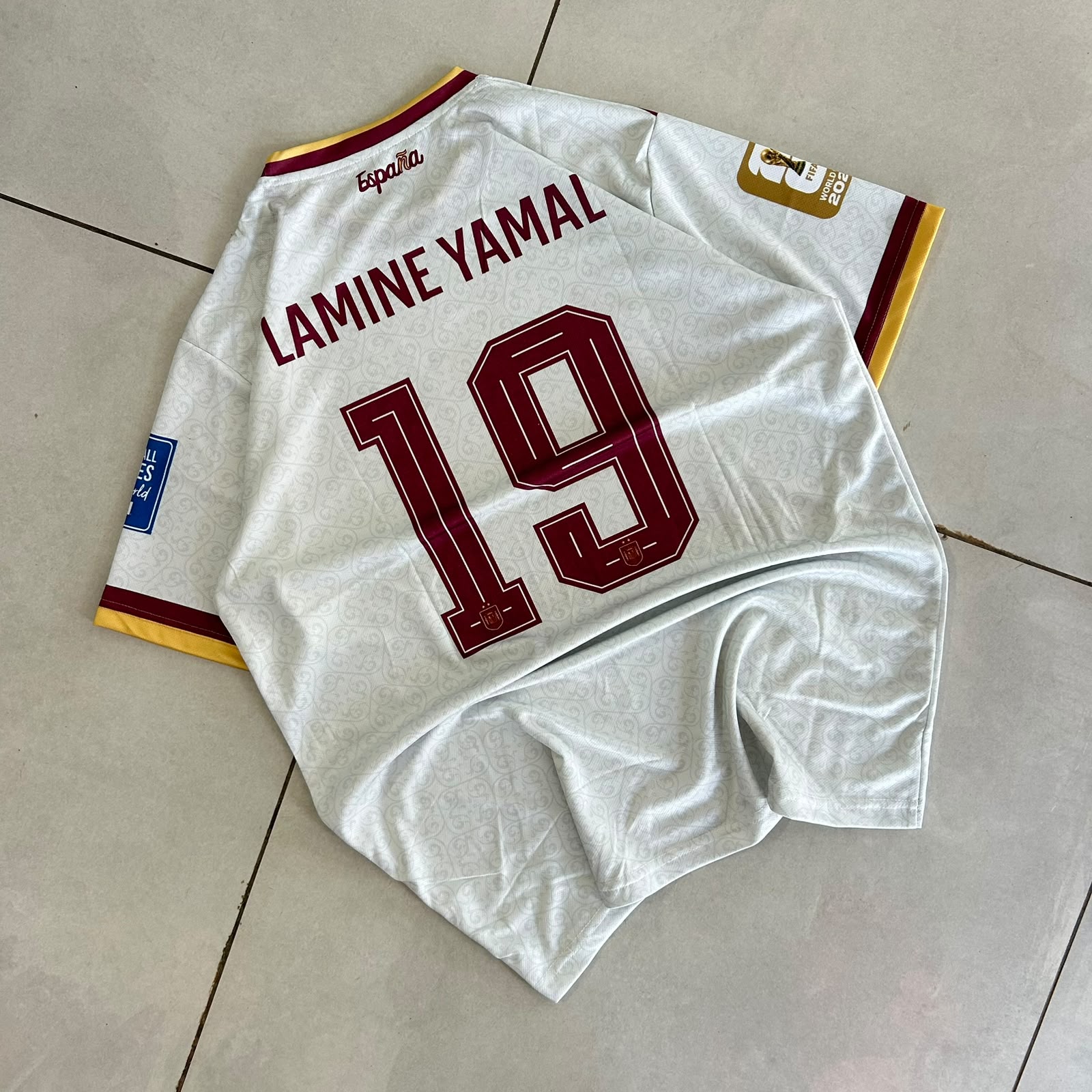 Spain 2026 World Cup away jersey 2 Star
