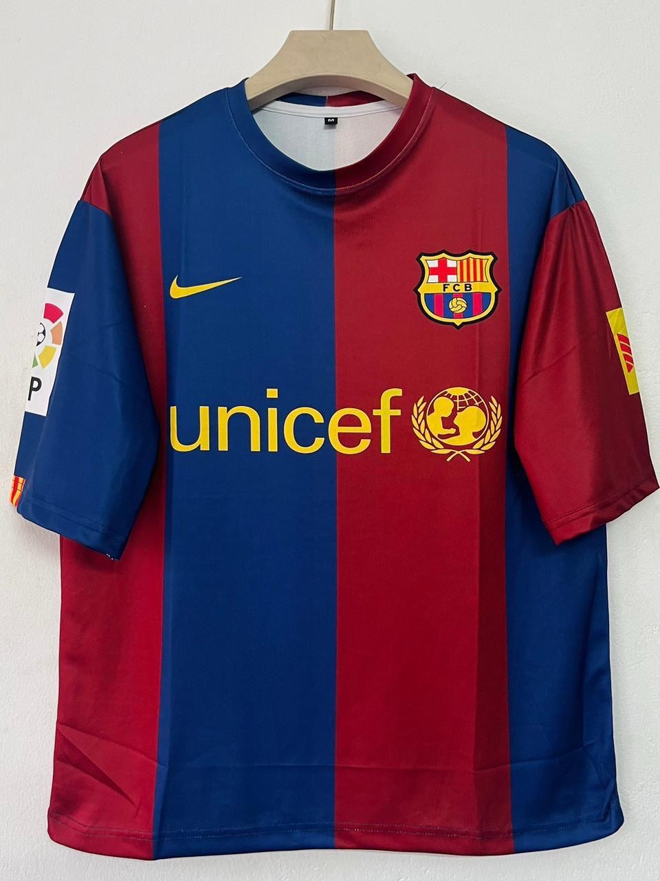 FC Barcelona 2006-07 home football jersey.