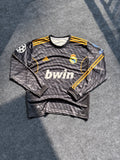 Adidas Real Madrid 2011-12 away long-sleeve football jersey