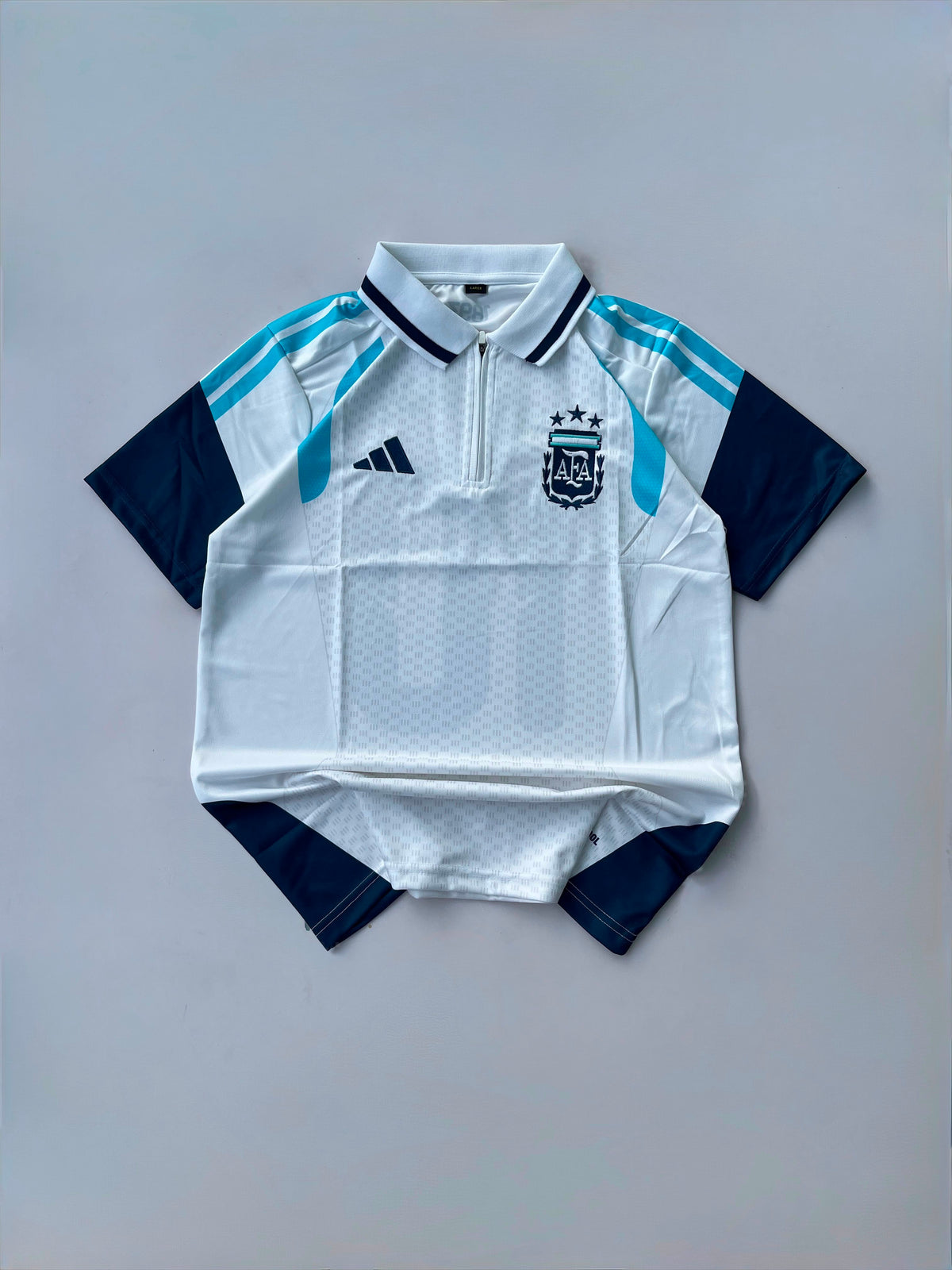 Argentina 2026 training polo embroidery premium