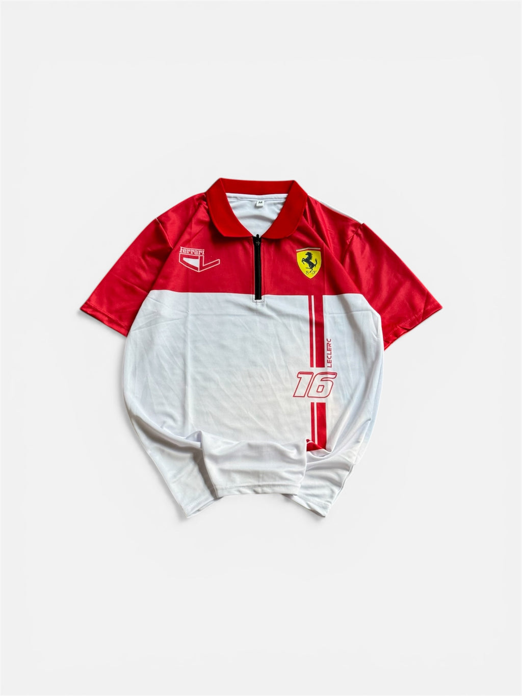 Crazymonk Ferrari Charles Leclerc polo