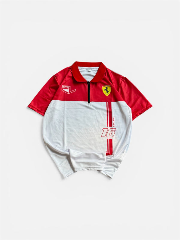 Crazymonk Ferrari Charles Leclerc polo