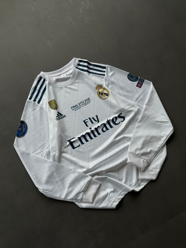 Real Madrid 2017/18 home long-sleev