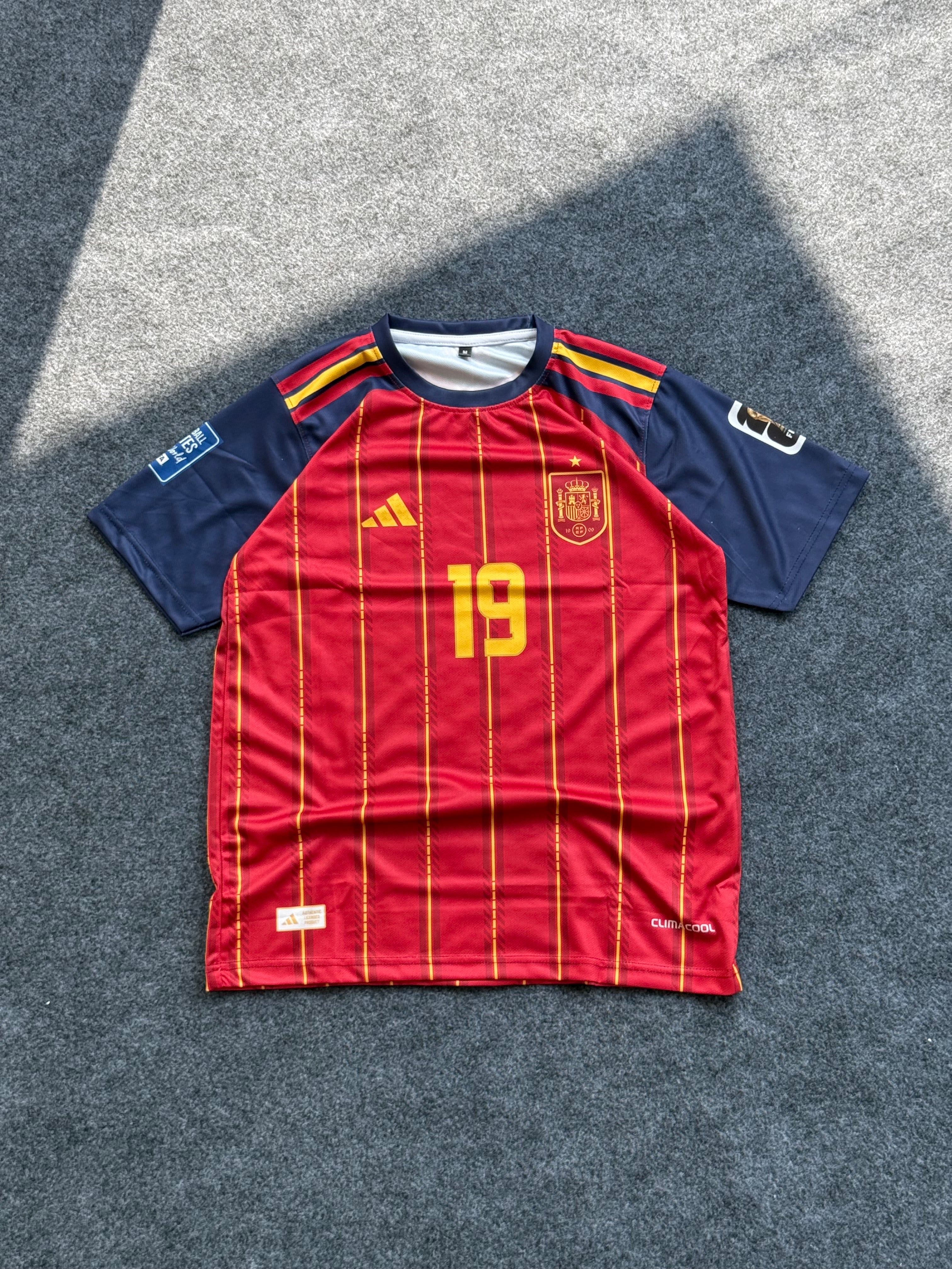 Adidas Spain 2026 World Cup Home Jersey.