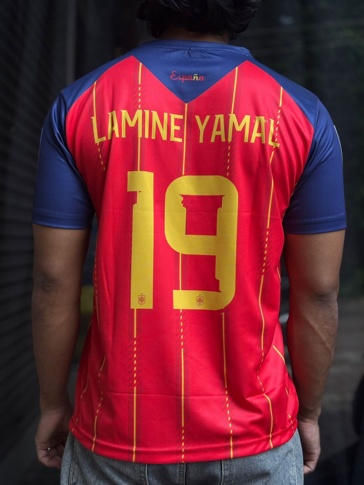 Spain 2026 Home Yamal Embroidery Premium