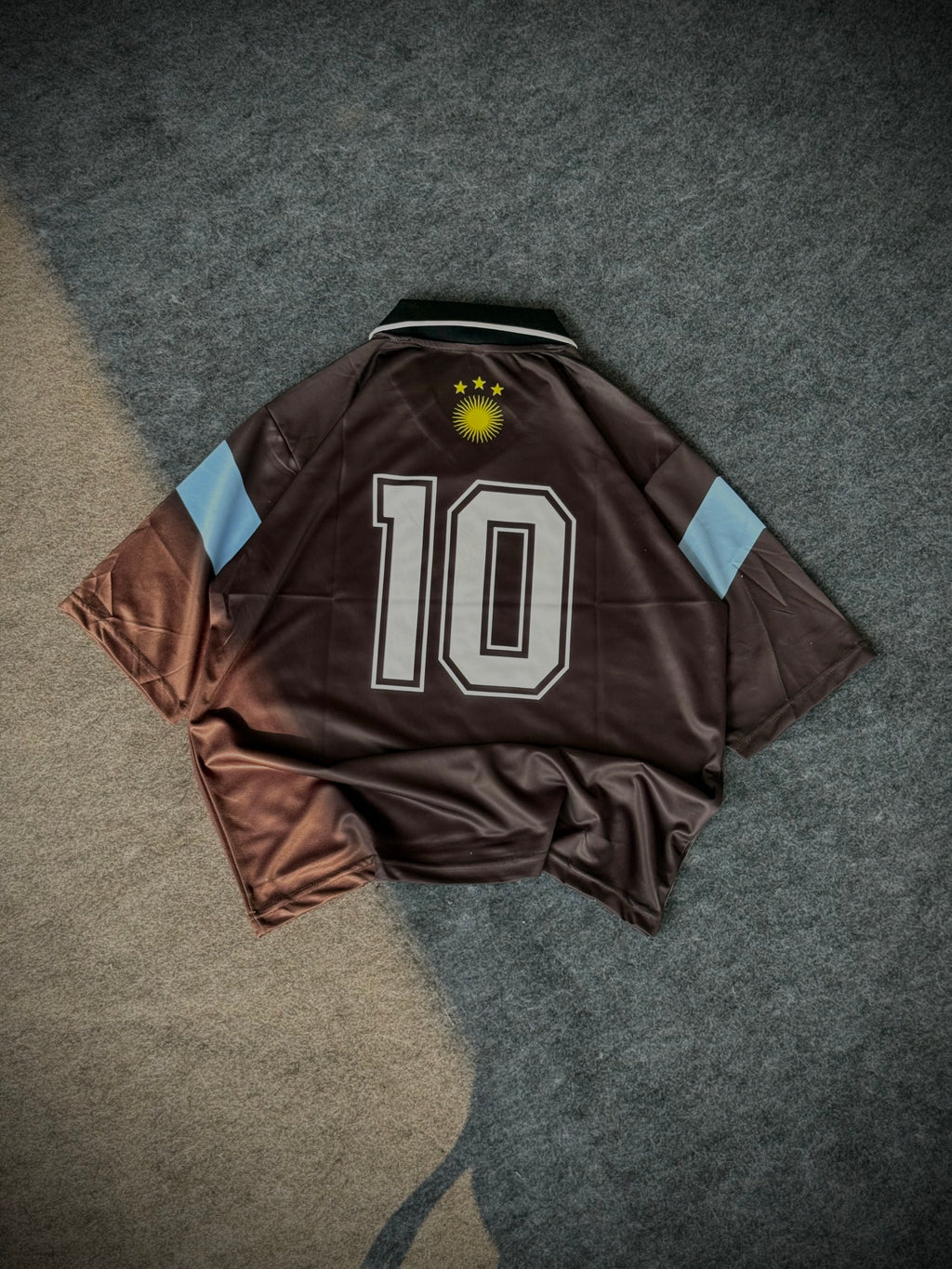 Lionel Messi "The Goat" special edition football fan jersey