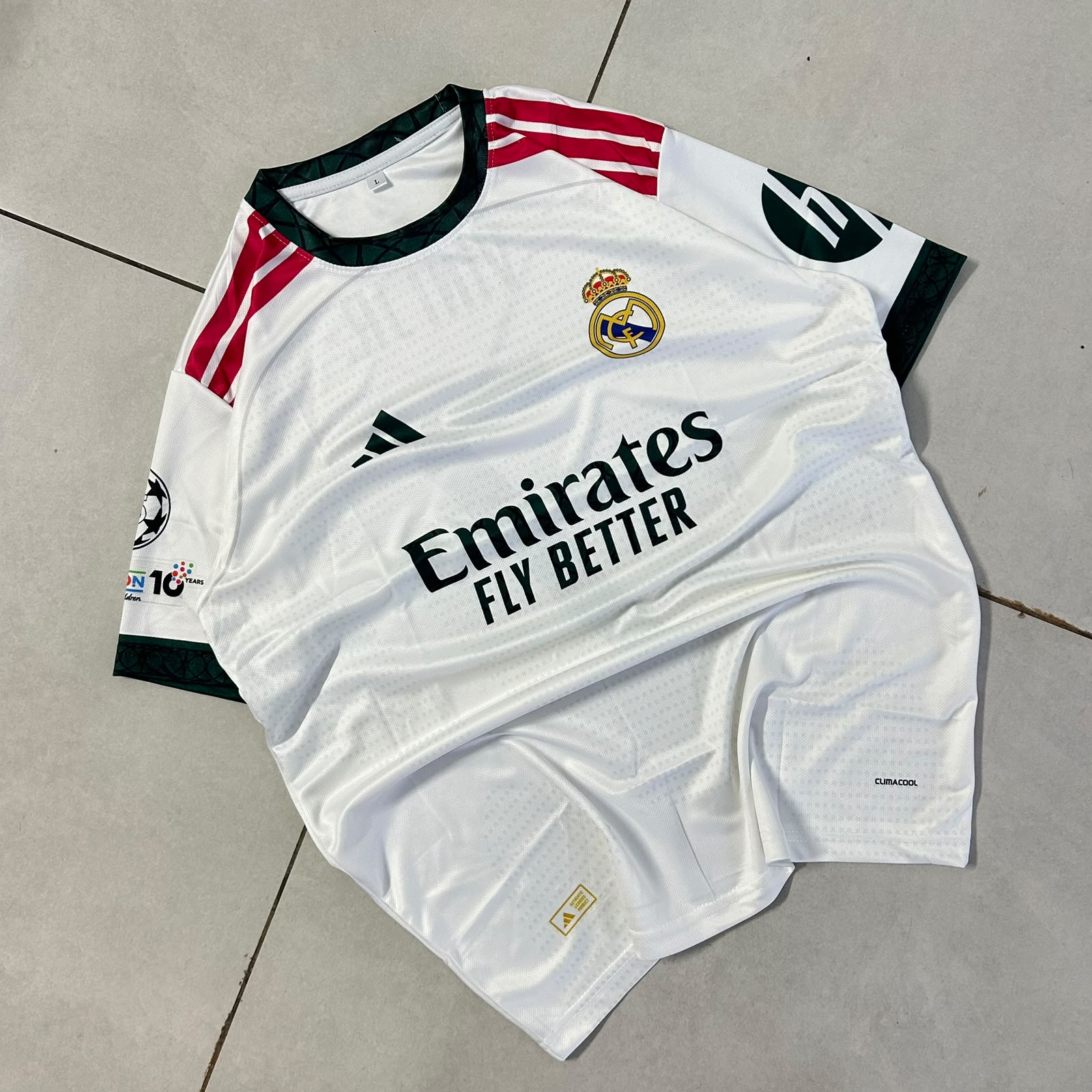 Real Madrid 2026/27 home jersey Mbappe