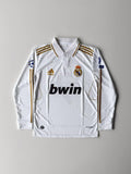 Real Madrid 2011-12 home long sleeve embroidery