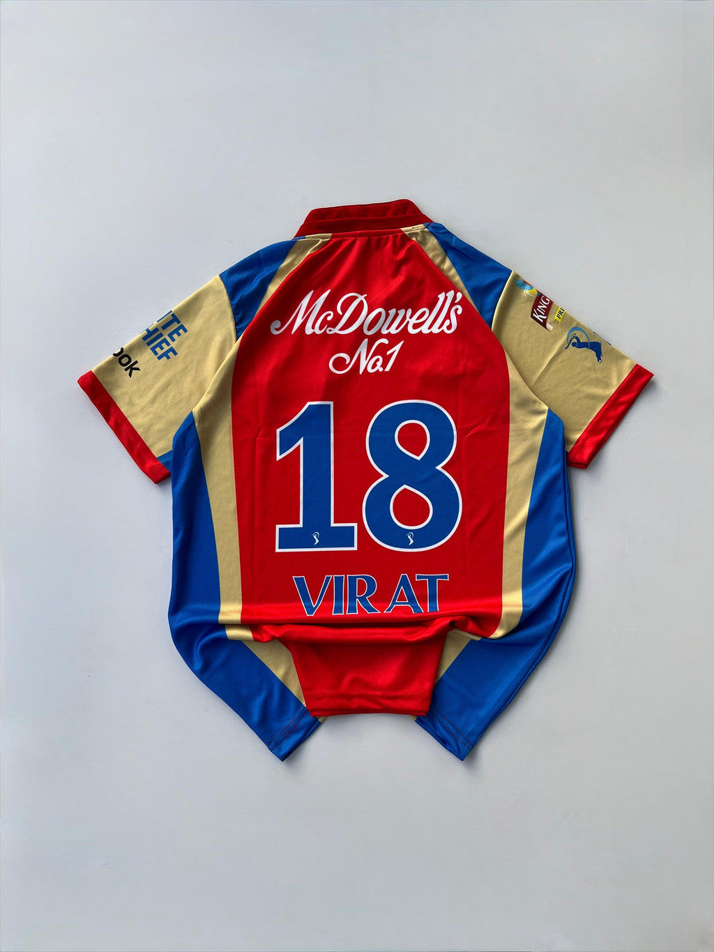 Virat Kohli 18 Royal Challengers Bangalore 2011 Season Kit Embroidery