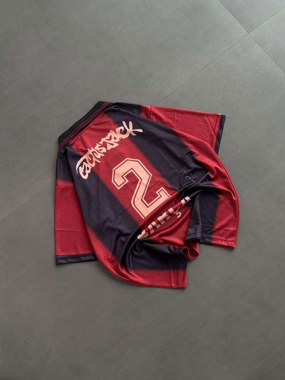 Fc Barcelona Travis Scott Embroidery Fivesleeve Collar