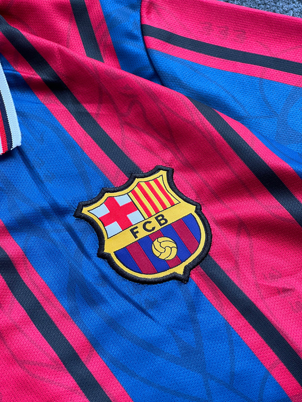FC Barcelona 125th Anniversary Embroidery Premium
