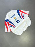 Zidane France jersey with the number 10 on the back.